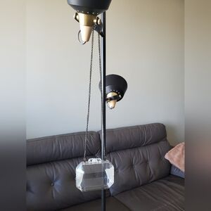 Clear Acrylic Clutch with Metal Chain Strap